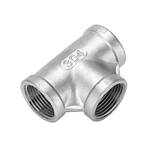 304精密鑄造-同徑三通