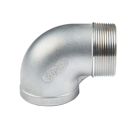 304精密鑄造-內外牙彎頭