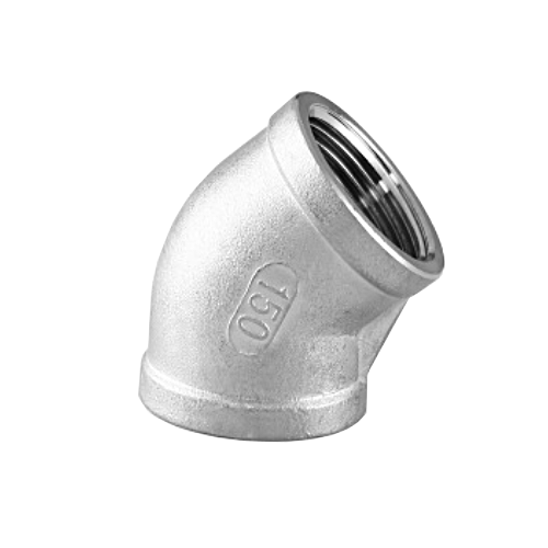 304精密鑄造-45度彎頭