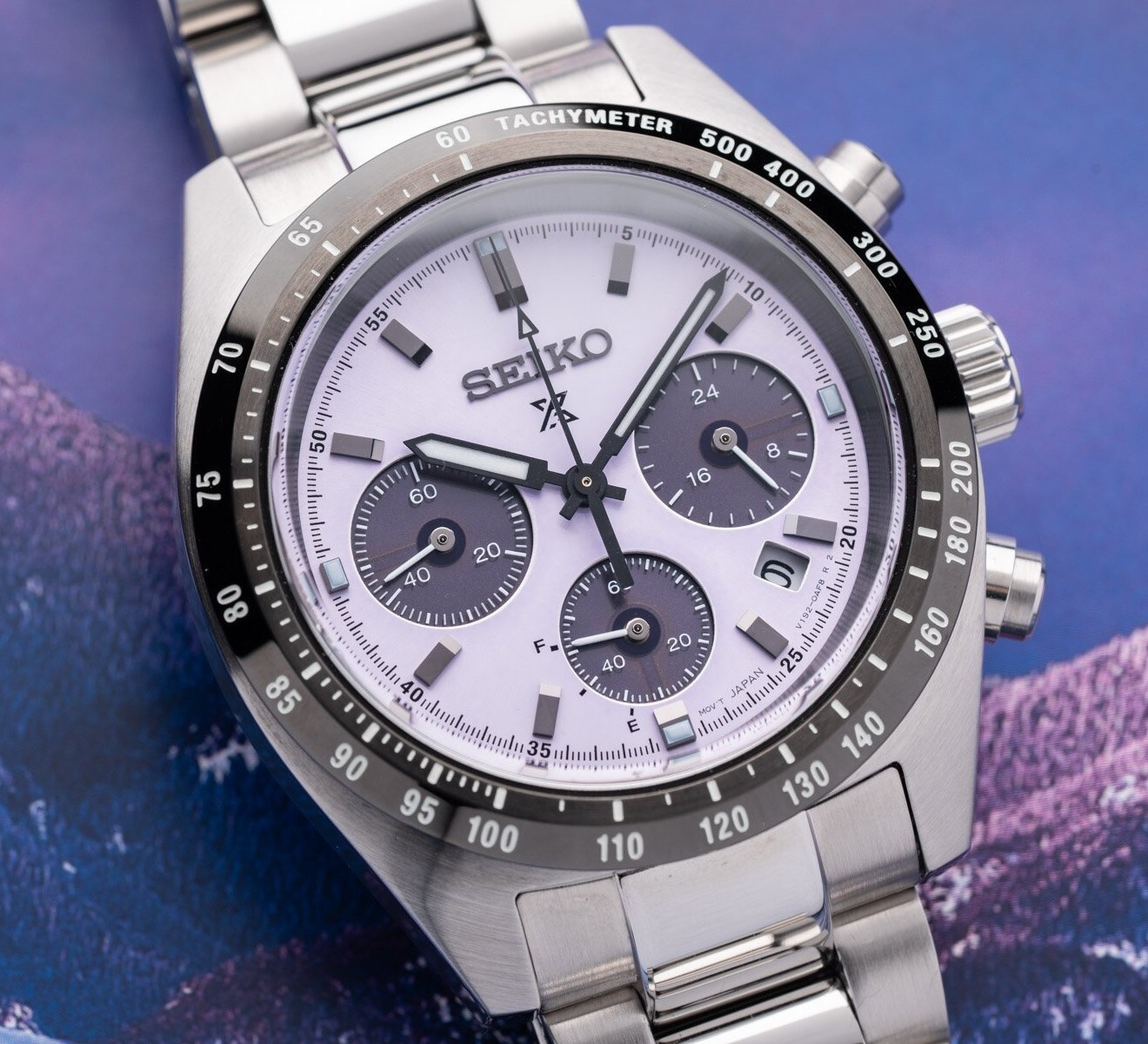 萬年鐘錶 - SEIKO PROSPEX  SPEEDTIMER 2025東京世界田徑錦標賽限量太陽能三眼計時男錶 SSC955P1 /  V192-0AP0P 錶徑39MM