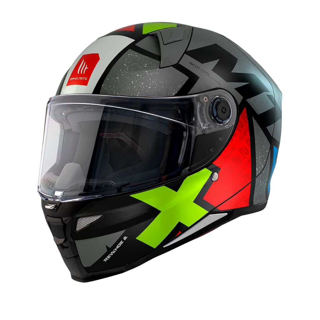 MT HELMETS REVENGE 2 LIGHT C2 GLOSS PEARL GREY 亮面