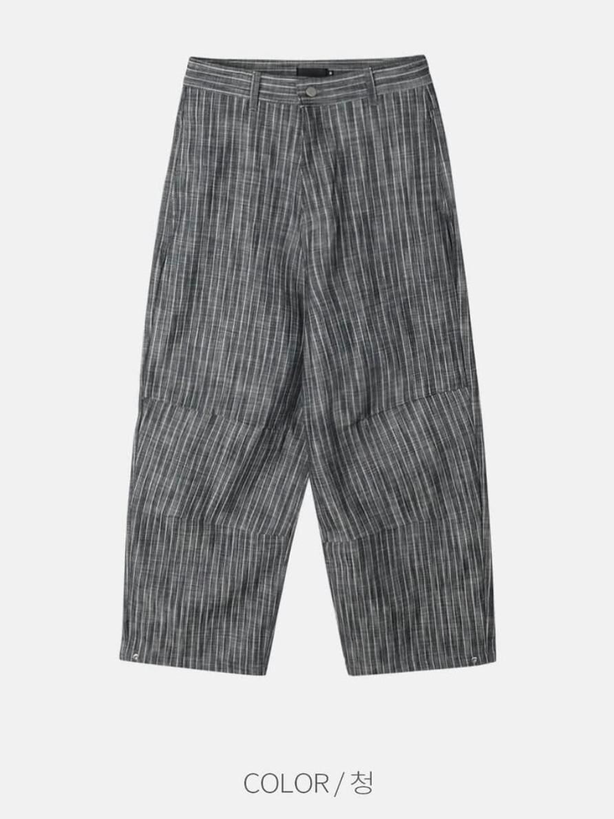 直紋鬆身褲 Vass-019P