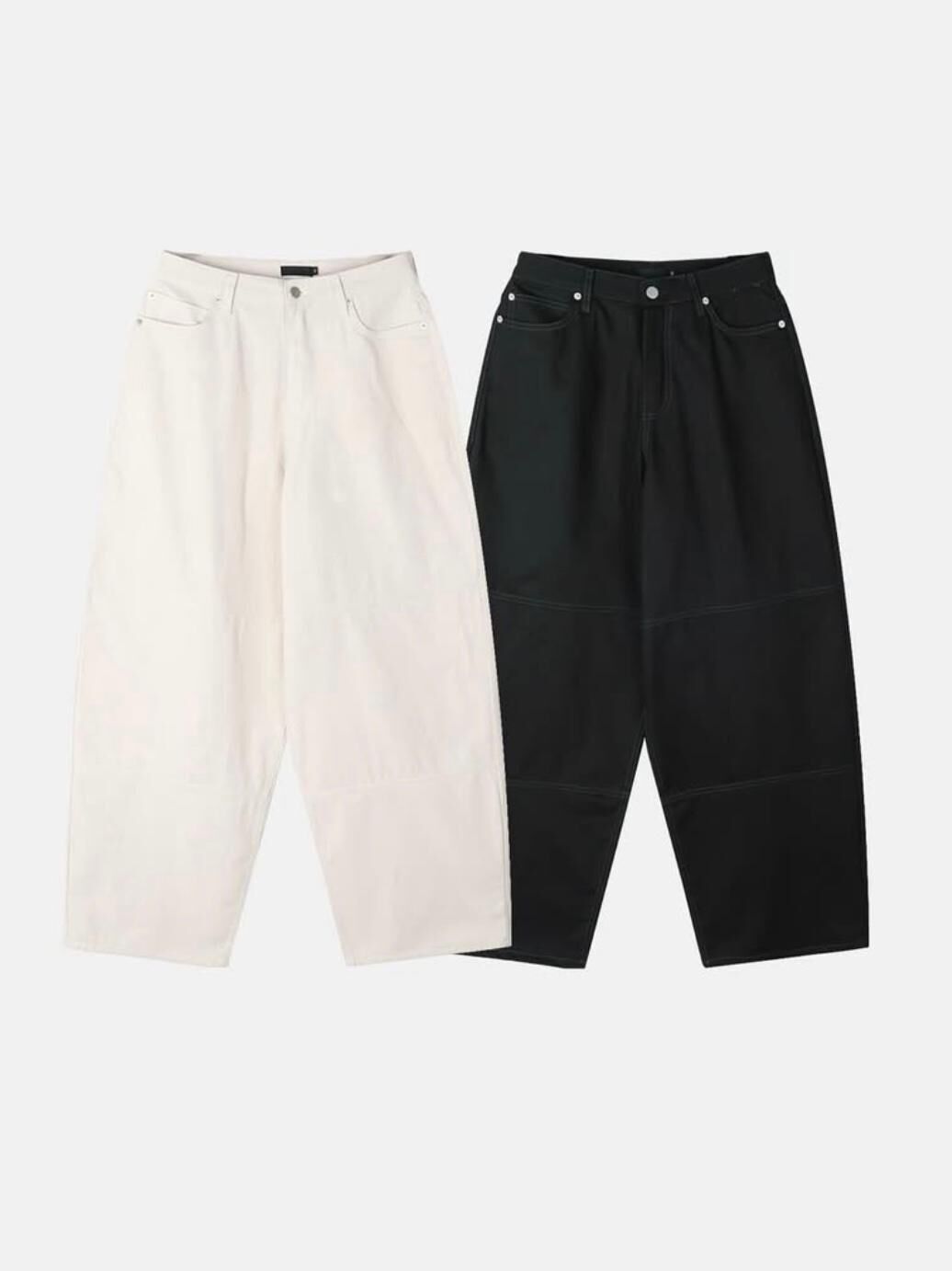 淨色鬆身褲 Vass-020P