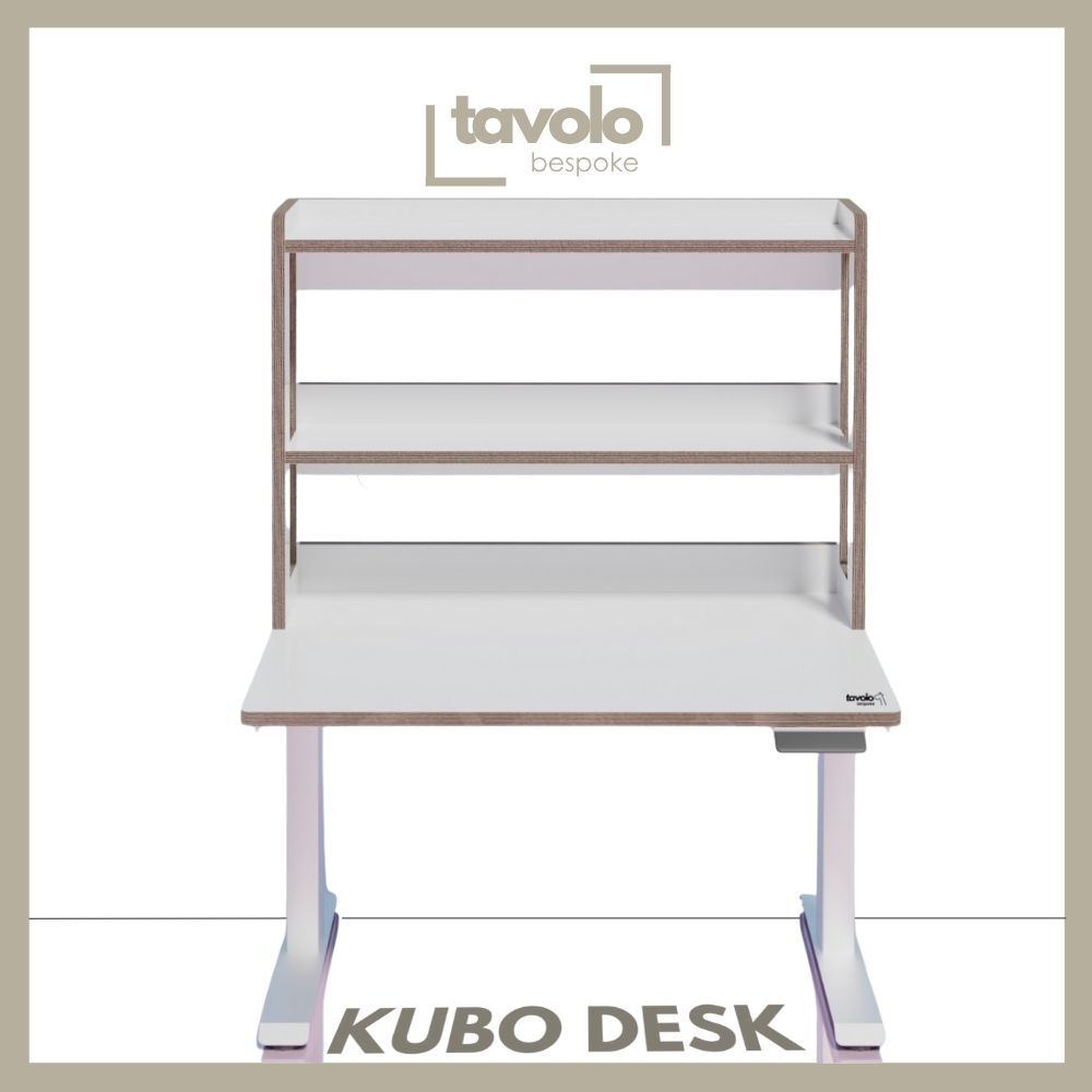 Tavolo Bespoke Kubo Desk (White) - 100cm