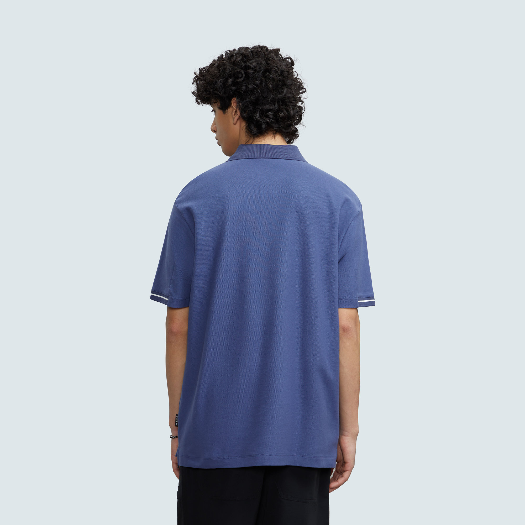 SPORT b. 男裝Dino 刺繡 Polo 恤