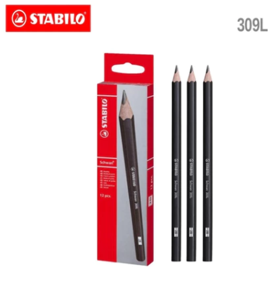 全马 最便宜的 stabilo 2B pencil 1盒12支