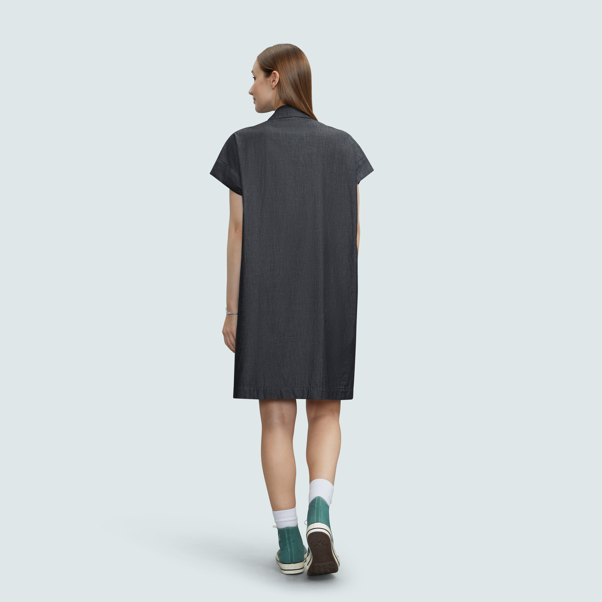 SPORT b. 女裝牛仔襯衫連身裙