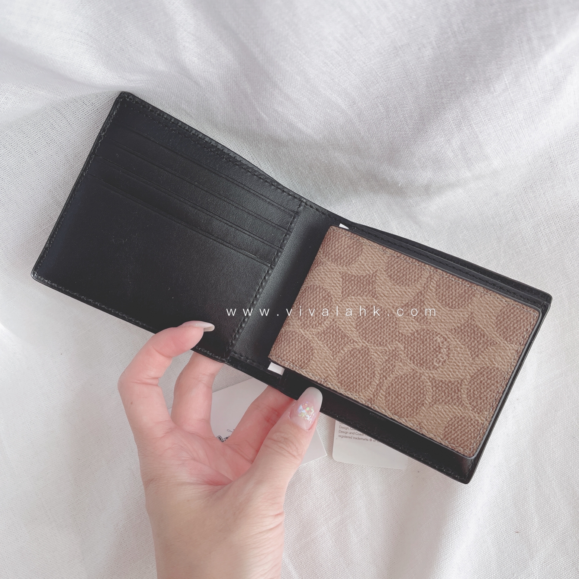 Coach - 3合1 男裝銀包 (C字暗花)  (31213)