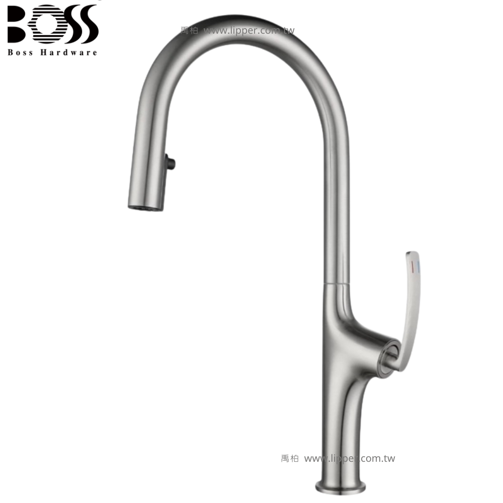BOSS 伸縮廚房龍頭 (拉絲) 113211NB