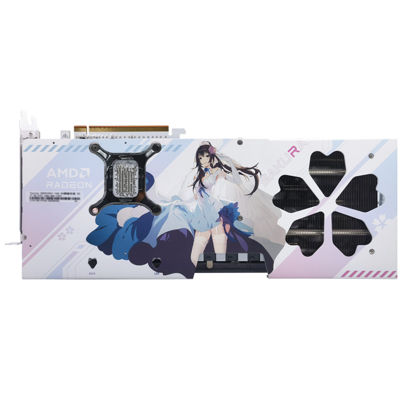 Yeston Radeon RX9070XT 16G GDDR6 Sakura OC 顯示卡(DI-Y907