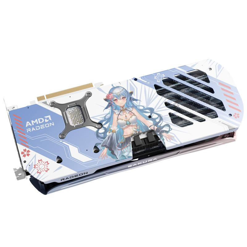 Yeston Sakura Atlantis OC Radeon RX9070 16G GDDR6 顯示卡(