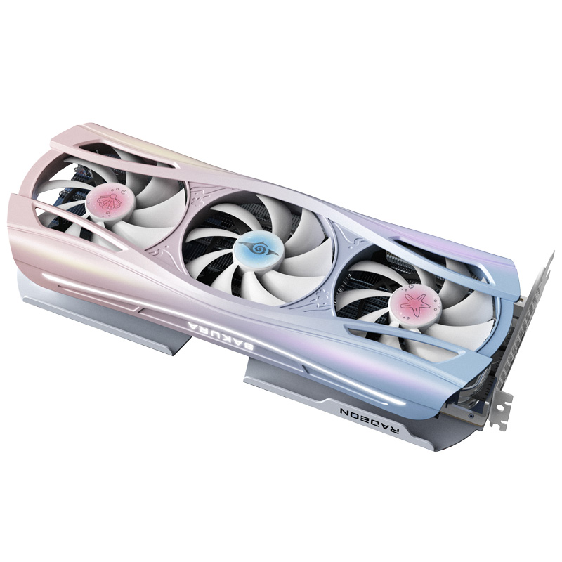 Yeston Sakura Atlantis OC Radeon RX9070 16G GDDR6 顯示卡(