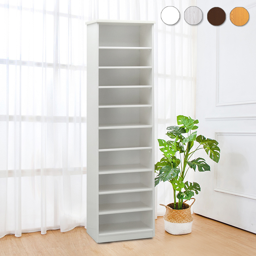 防潮防蛀 防水塑鋼1.7尺開放式高鞋櫃(四色可選)