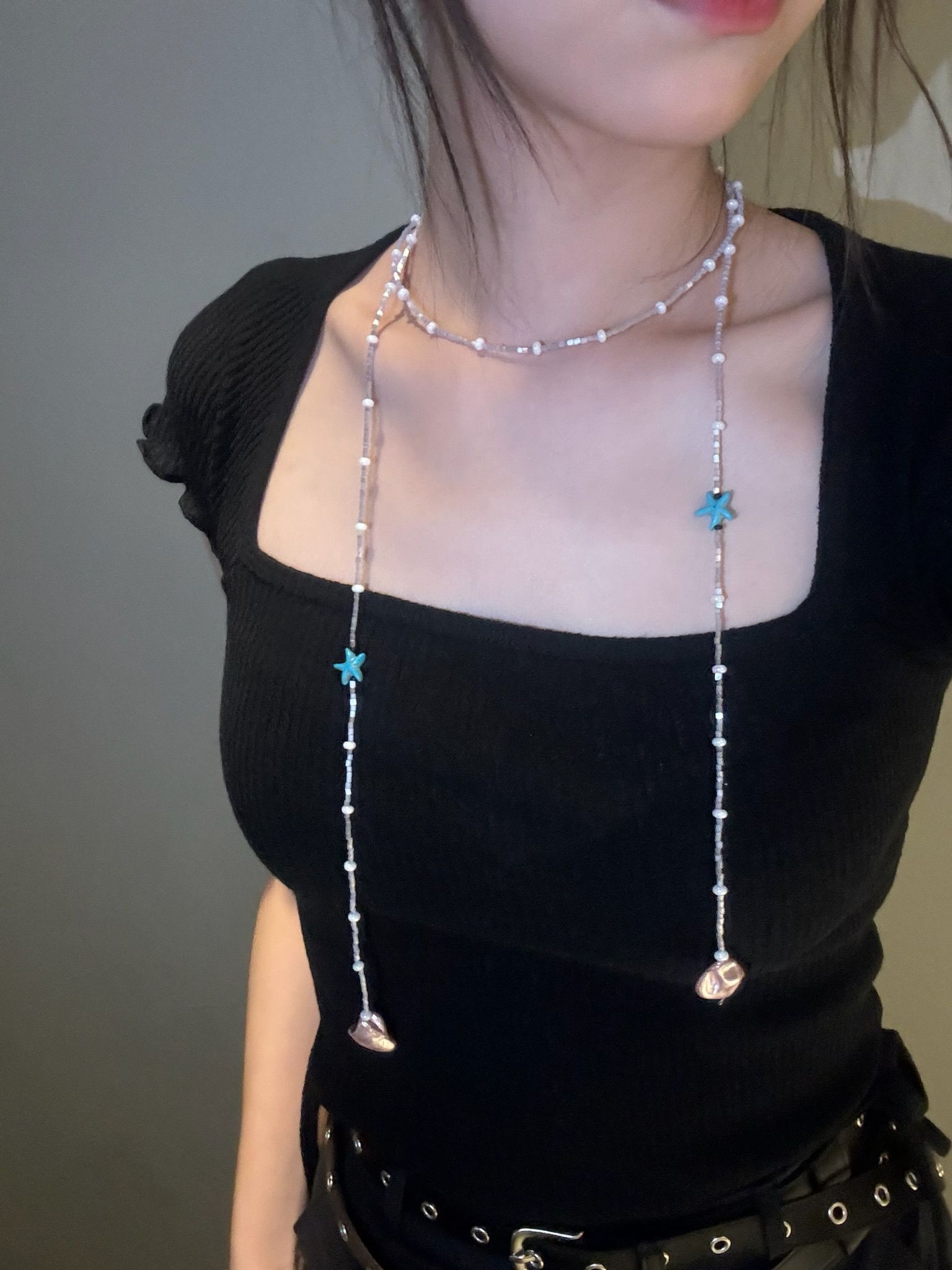 #BA011 海洋風百搭長串鏈