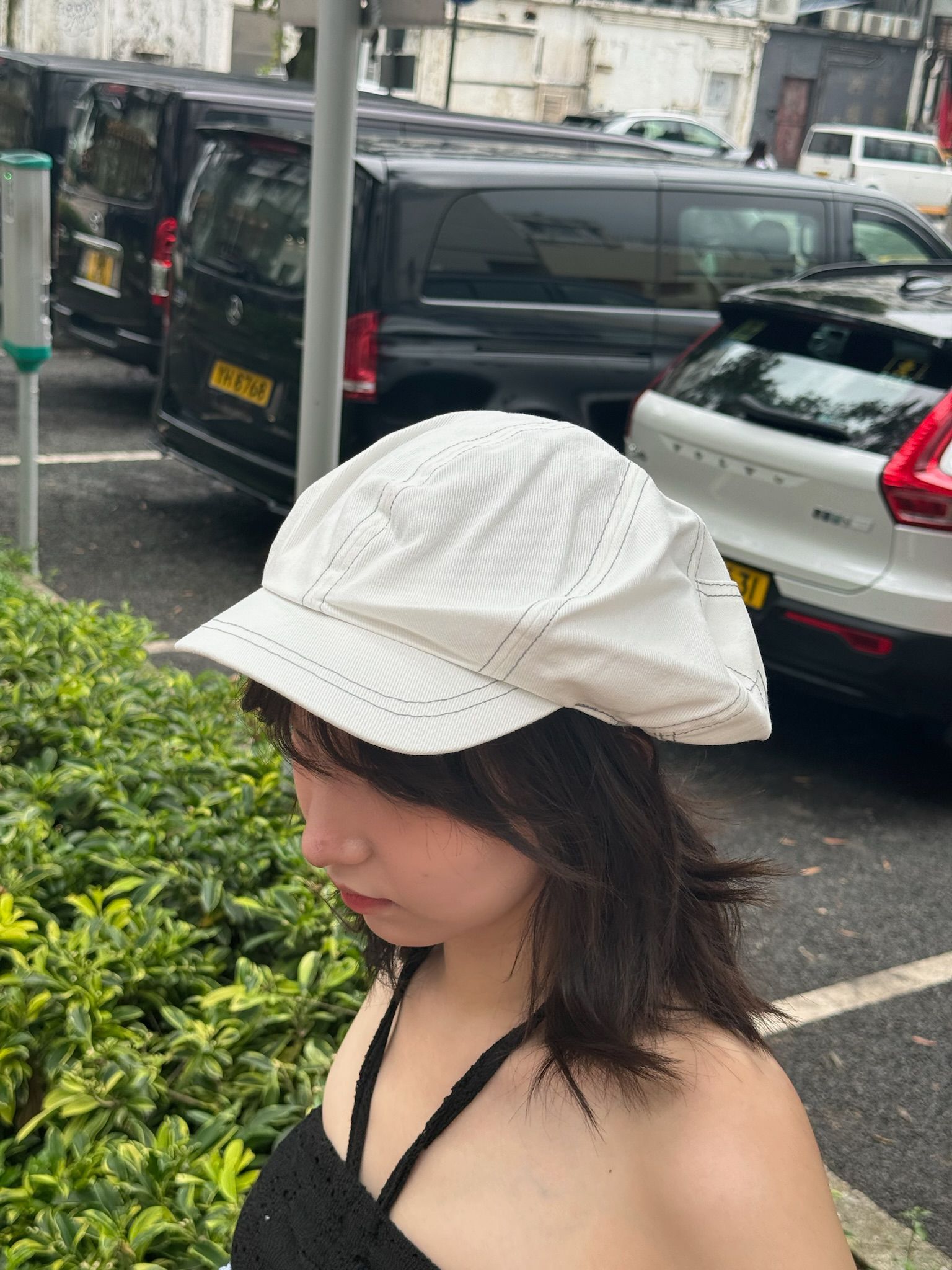 #BA0010 牛仔畫家鴨舌帽