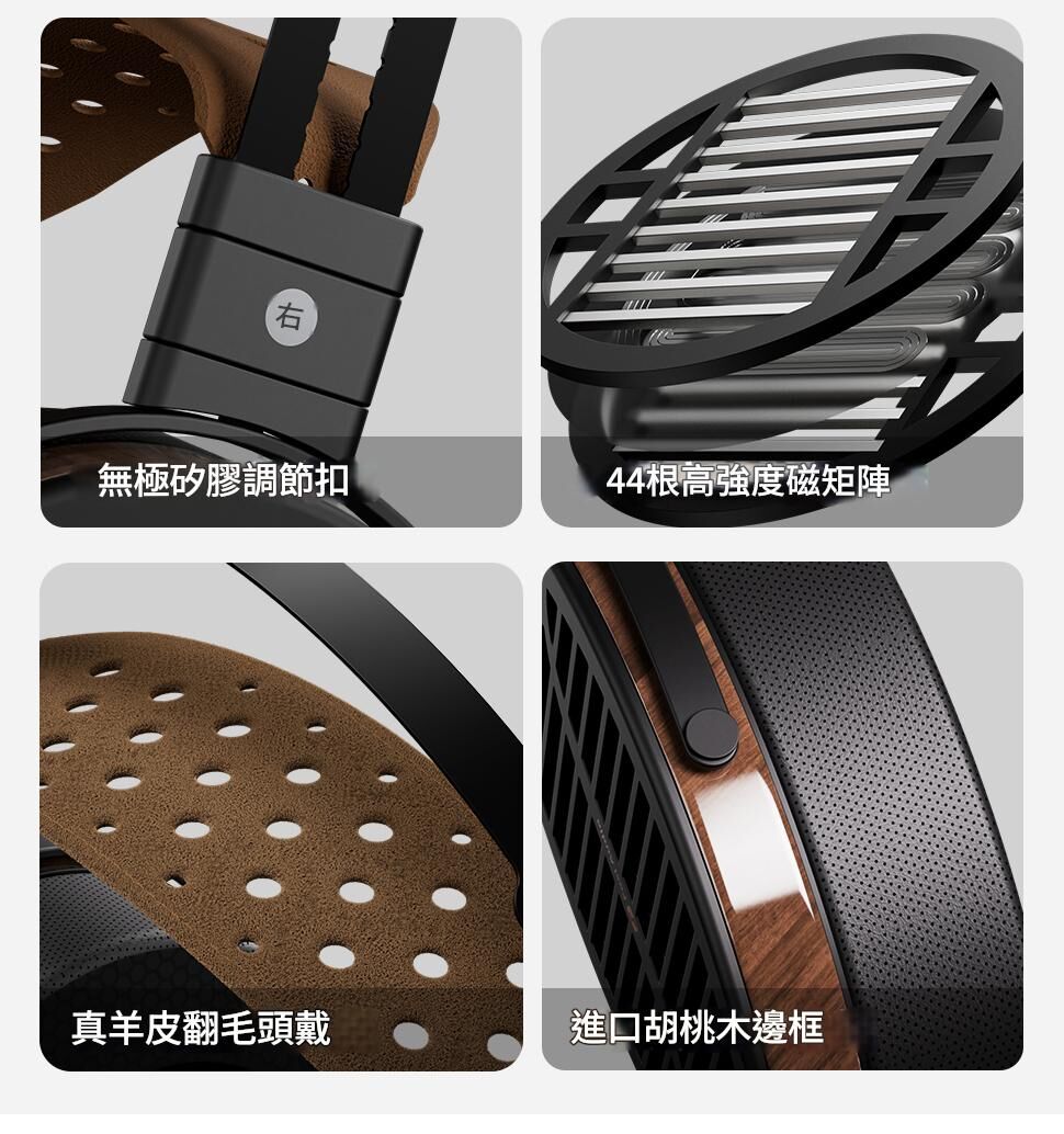 Fosi Audio i5 開放式平板頭戴 產品細節