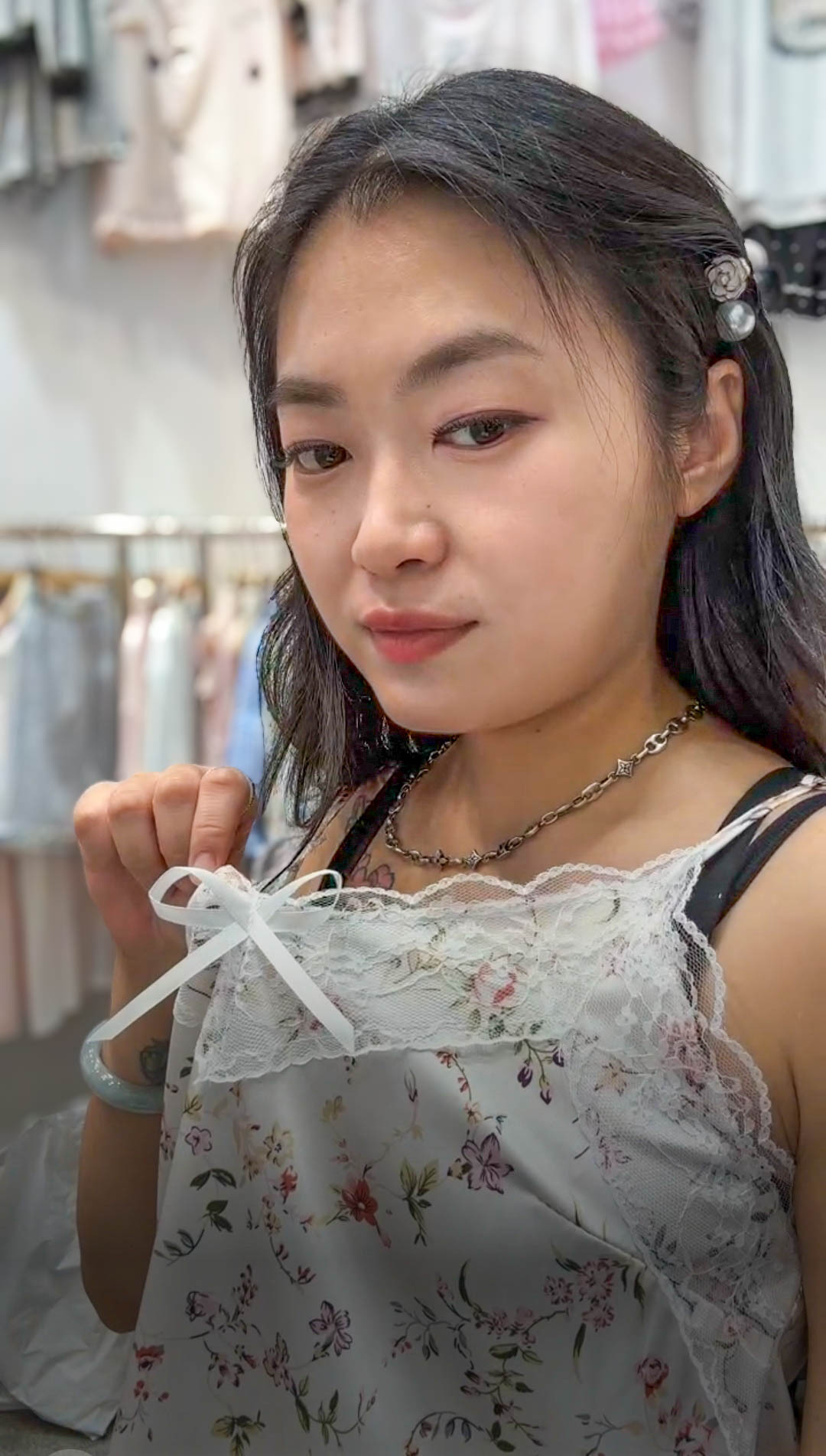 🥰PM_K3243 ▶️冰絲花花睡衣 👉B:80cm L:53cm W:72cm H:cm L:30cm👈