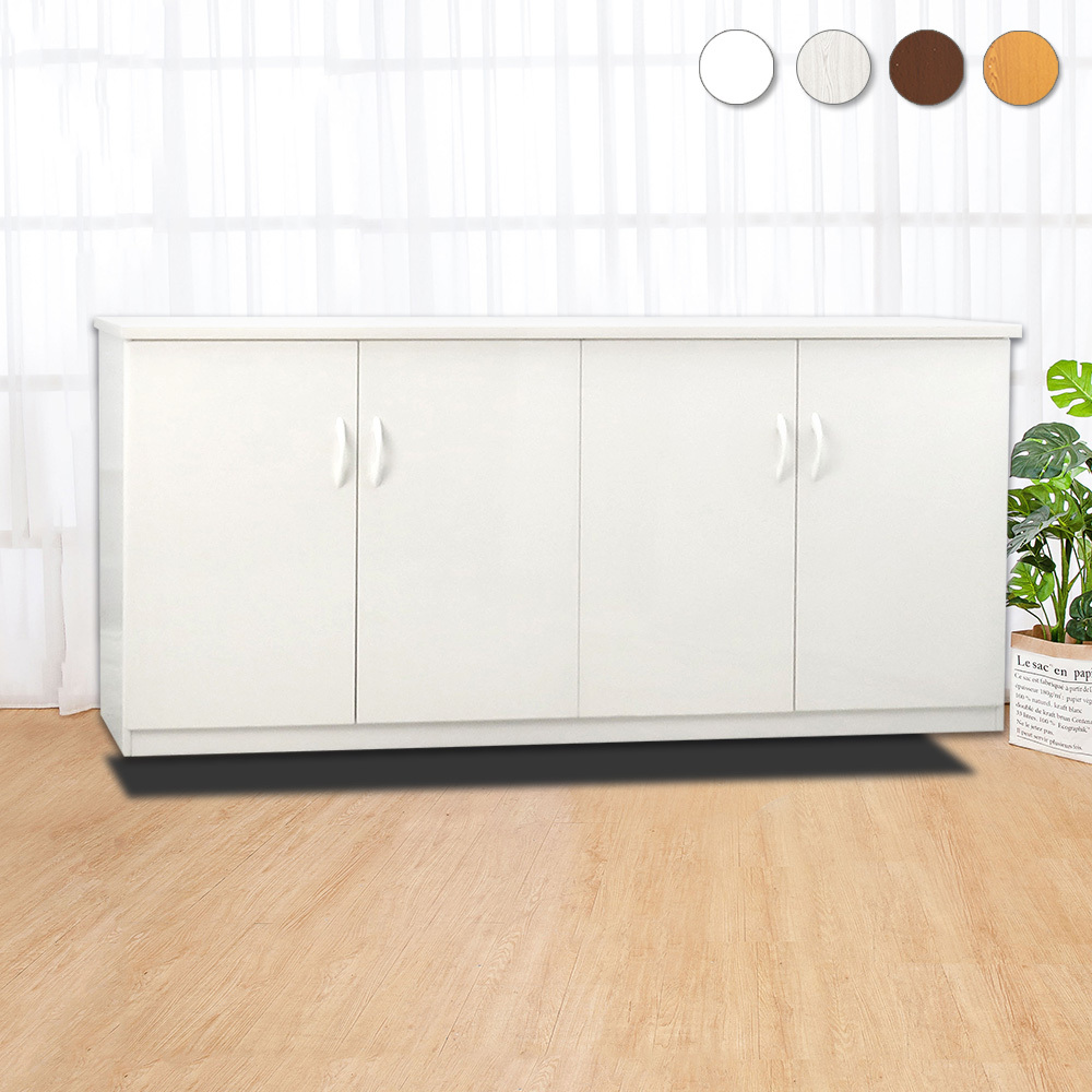 5.5尺四門防水塑鋼收納櫃/置物櫃(四色可選)