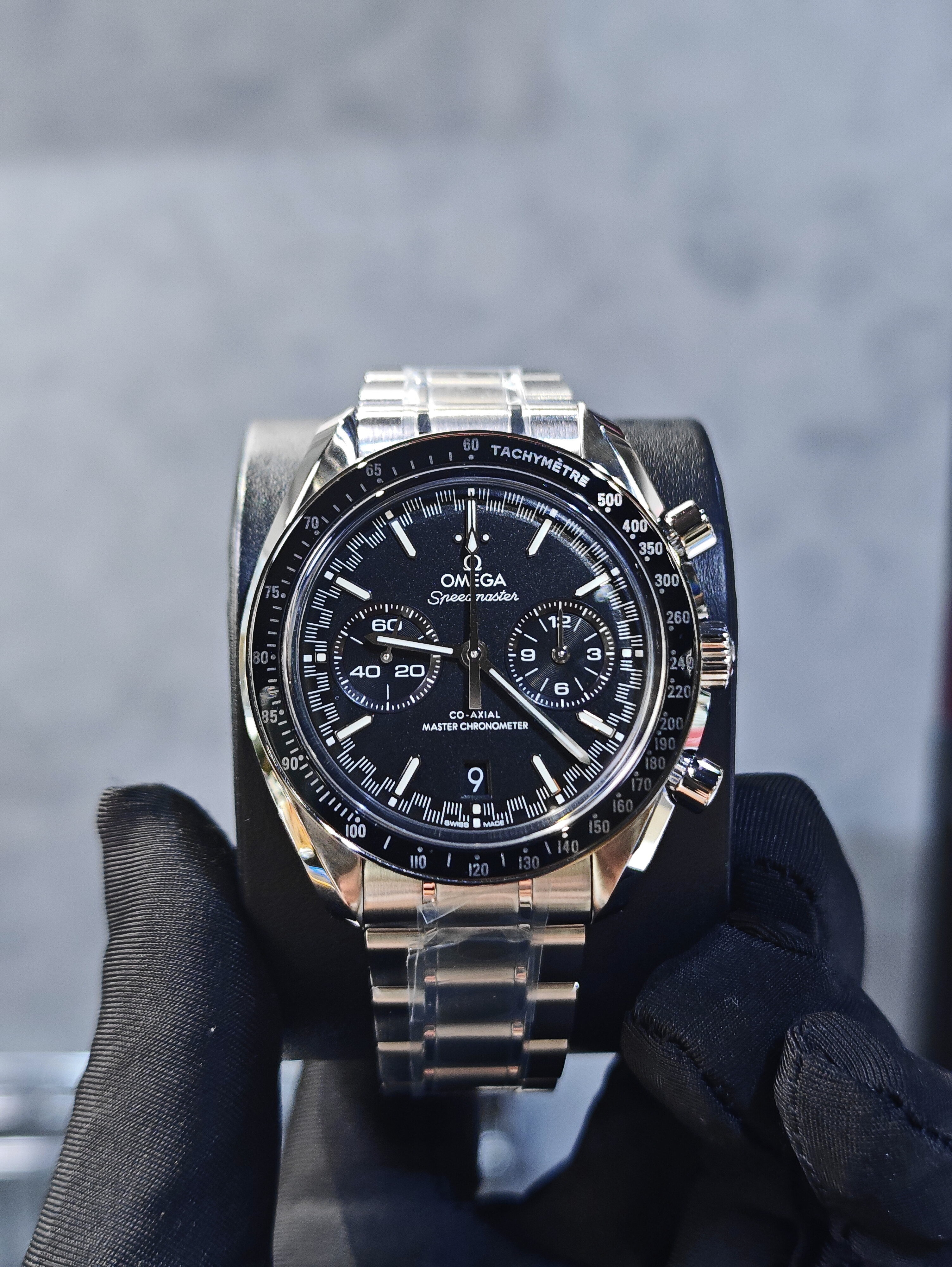BRAND NEW OMEGA SPEEDMASTER 329.30.44.51.01.001 32930445101001 BLACK DIAL STEEL 42 MM