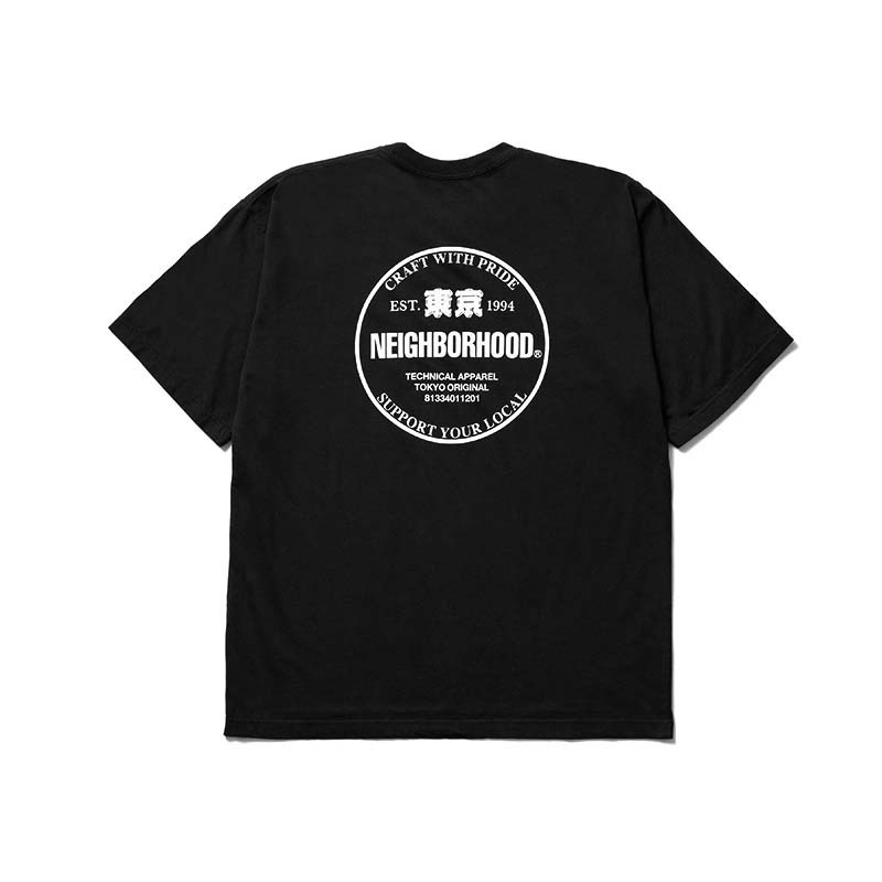 NEIGHBORHOOD  NH 251 SPOT TEE SS-6 東京 短袖 黑色 NBHD-05 [台灣現貨]
