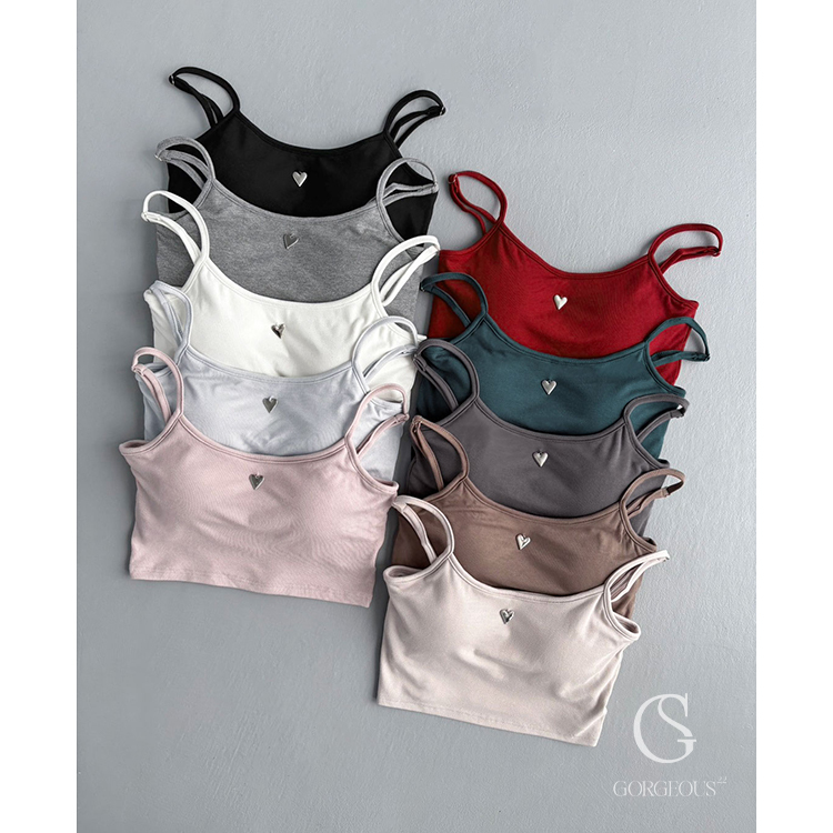 G1803 現貨「高彈乳膠BRA TOP」