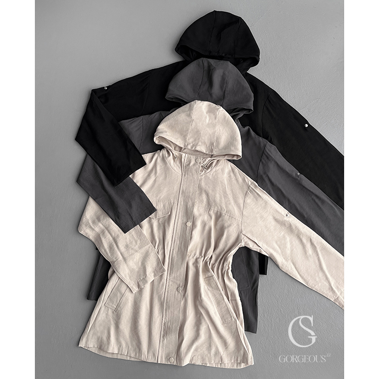 G7764 現貨「涼感連帽外套」