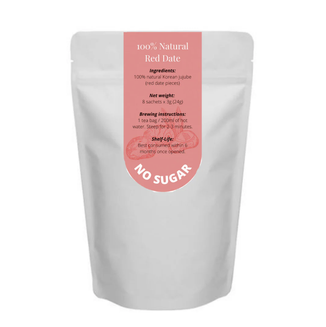 Coffee Hock 100% Natural Red Date Teabag [No Sugar]