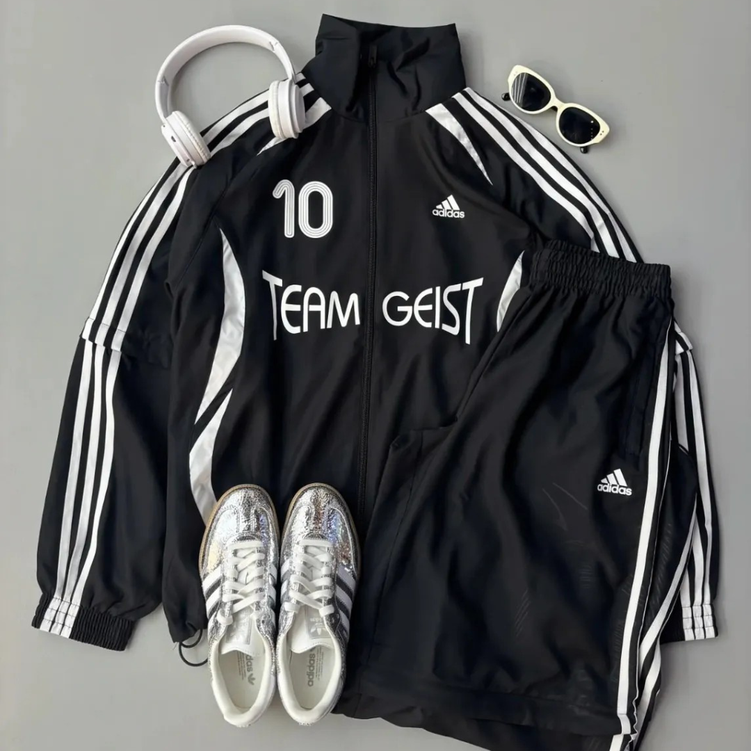 "代購" Adidas Originals 科技感 賽車防風可拆式外套 兩穿 女款