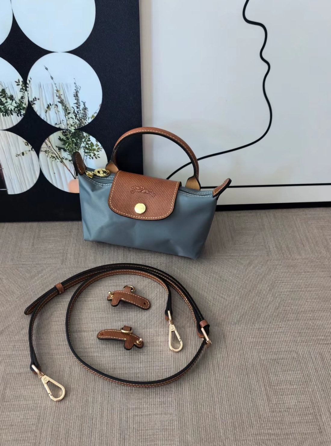 LONGCHAMP LE PLIAGE 三色 水餃包
