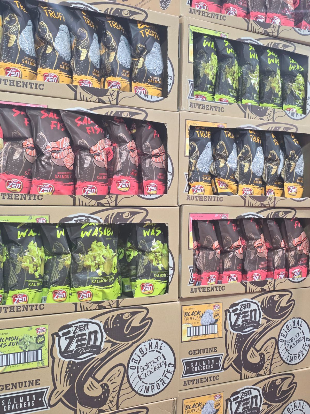 馬來西亞 Zen Zen三文魚脆片70g 💢香港首發💢 [#SQ25080401]