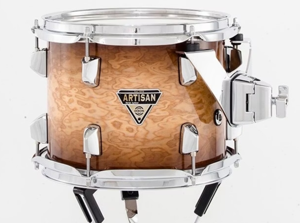DIXON AESET-CMR Artisan系列花漳木+楓木 淺咖爆亮爵士鼓組(不含銅鈸)