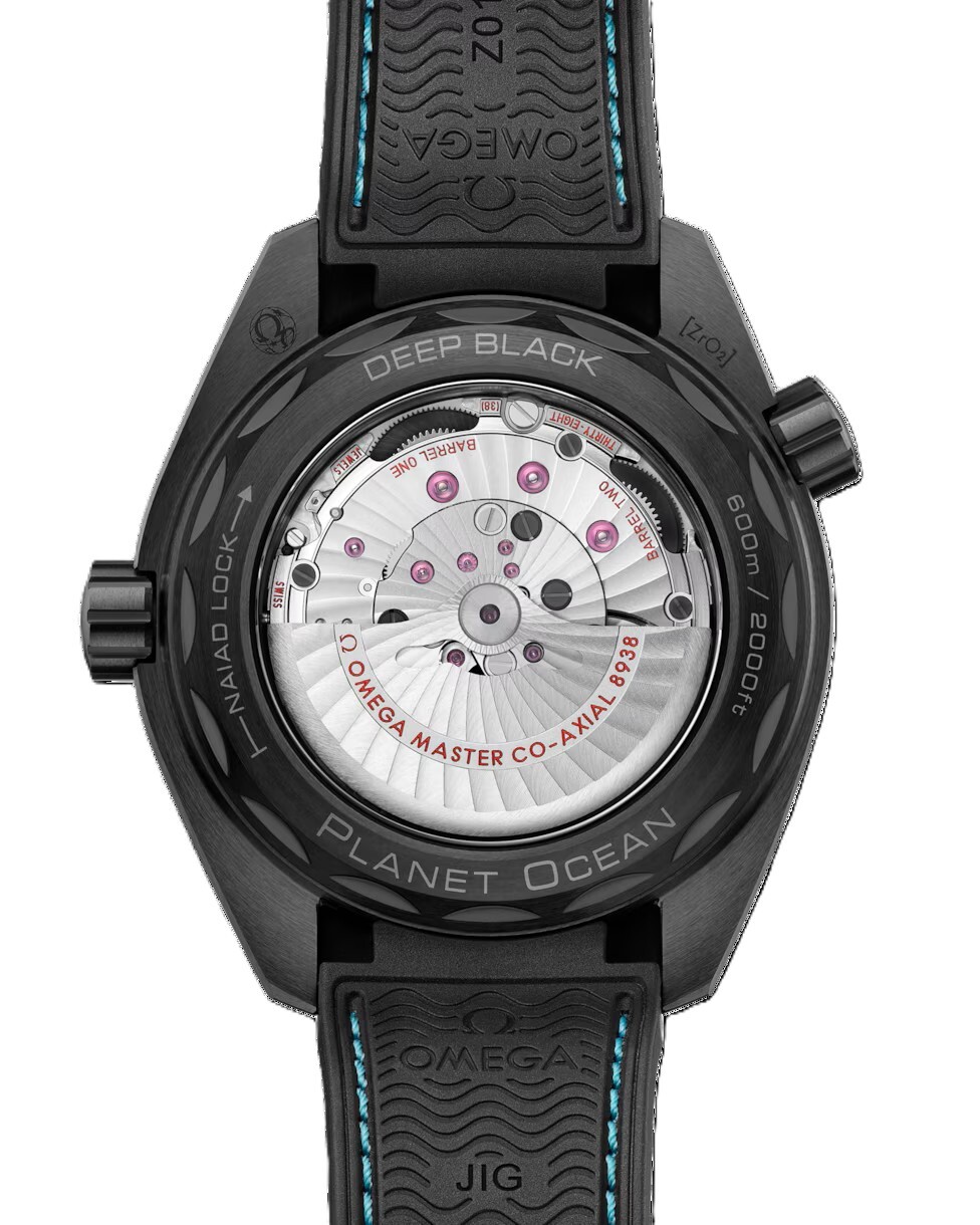 BRAND NEW OMEGA SEAMASTER PLANET OCEAN 600M 215.92.46.22.01.006 21592462201006  BLACK CERAMIC ON RUBBER STRAP45 mm