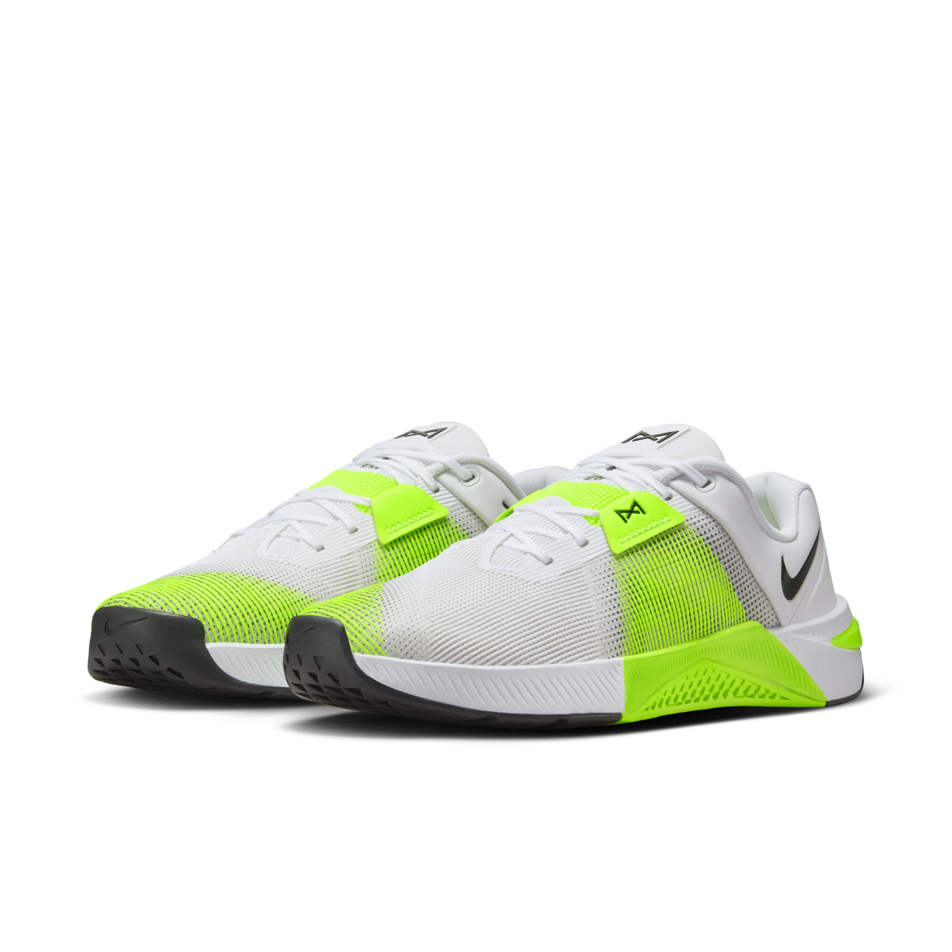 男鞋 NIKE METCON 10 白螢光綠 緩震 防滑 束帶 網布 健身 訓練鞋 運動鞋【HJ1875-101】