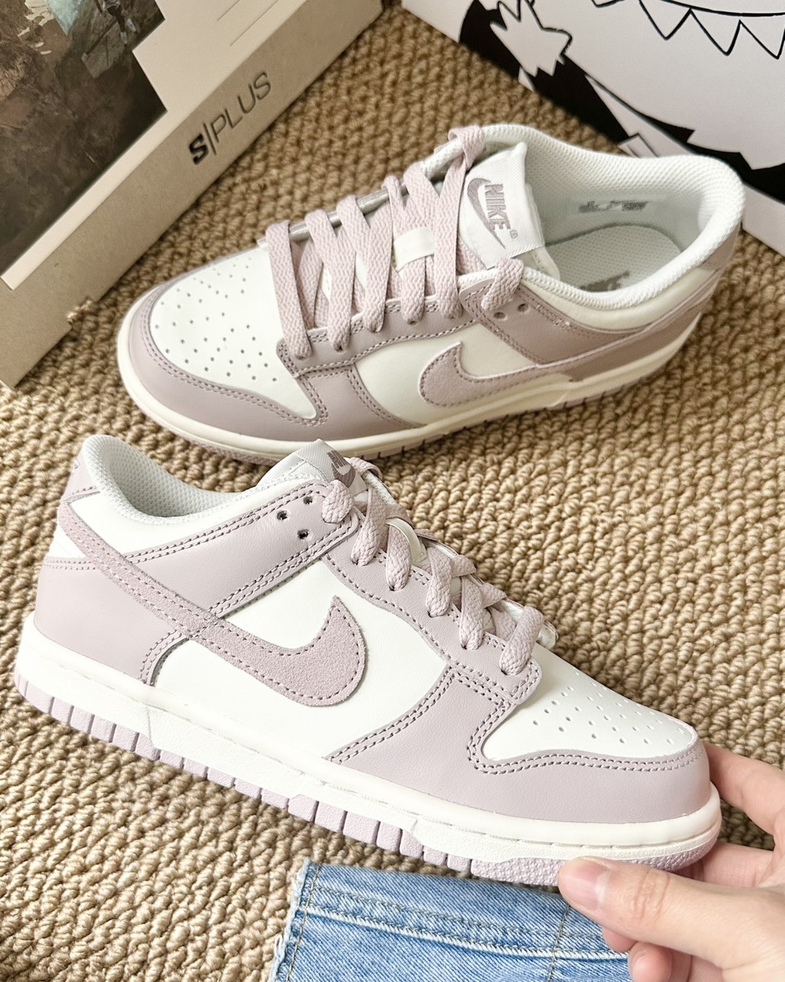 #代購 NIKE DUNK LOW GS PARTICLE ROSE 大童 復古 休閒鞋 FB9109-122 櫻花粉