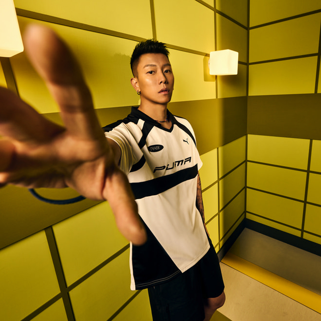 <<瘦子同款!!!>> PUMA 透氣 復古 美式 賽車風 寬鬆 球衣 短袖 兩色 (男款)