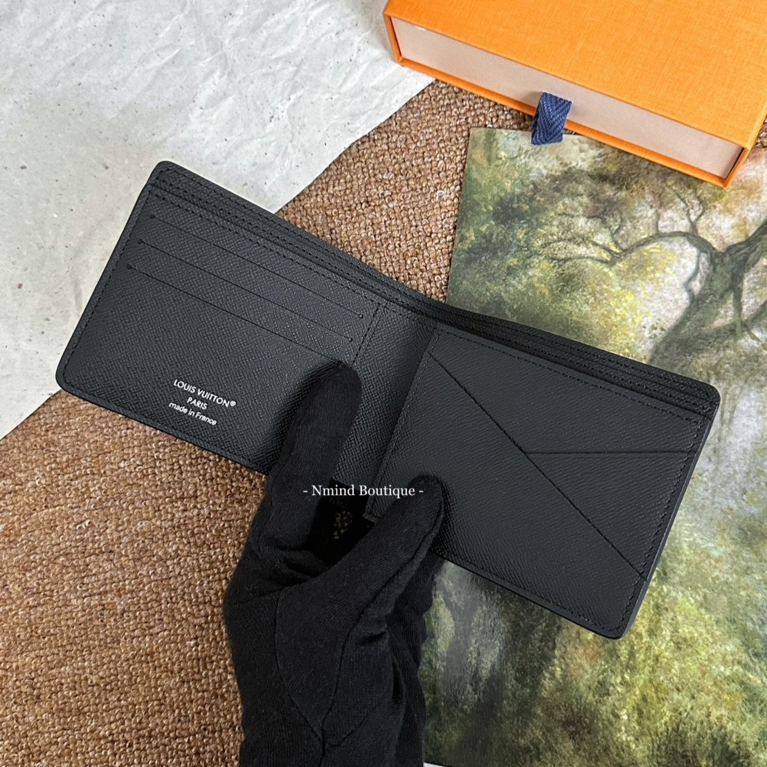LOUIS VUITTON Multiple Wallet  銀標交叉五卡男夾