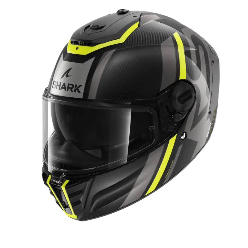 SHARK SPARTAN RS CARBON SHAWN 黑黃 彩繪