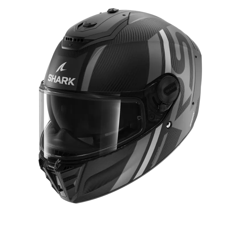 SHARK SPARTAN RS CARBON SHAWN 黑灰 彩繪