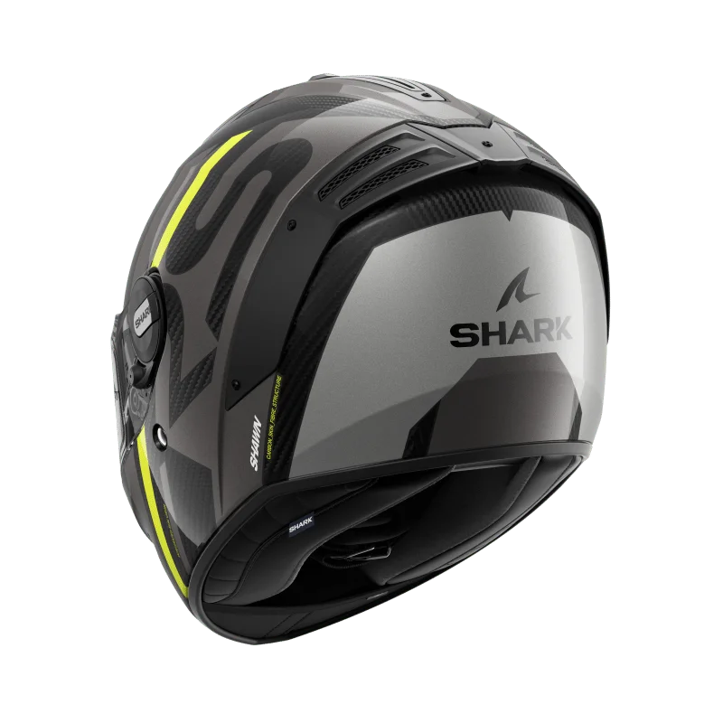 SHARK SPARTAN RS CARBON SHAWN 黑黃 彩繪