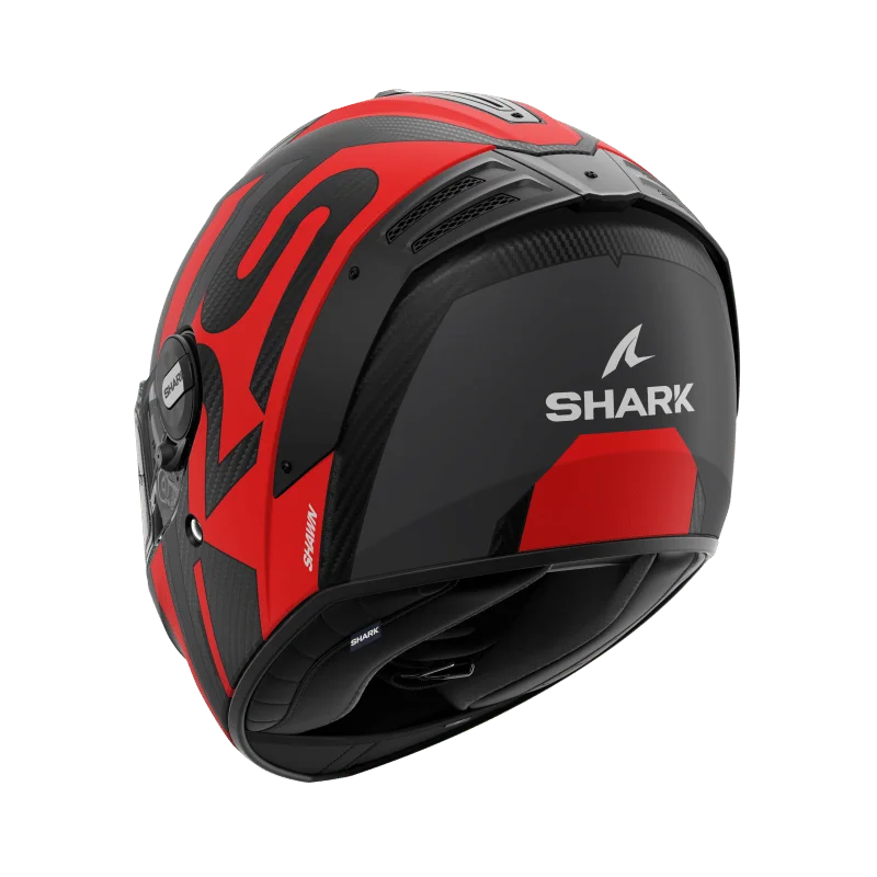 SHARK SPARTAN RS CARBON SHAWN 黑紅 彩繪
