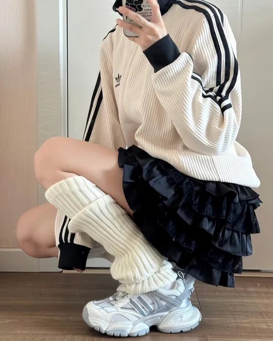 KTQ STORE ‧ Adidas originals WAFFLE BBTT 華夫格 外套 棕 KC2650 白 KC2649