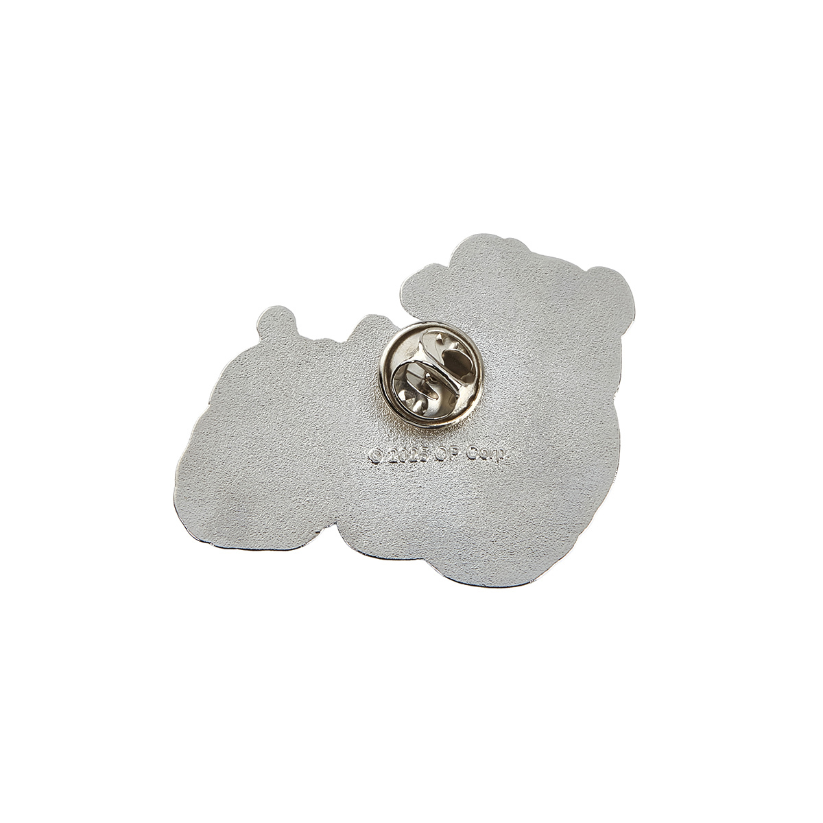 Panda Friends Le Le with Babies Metal Pin