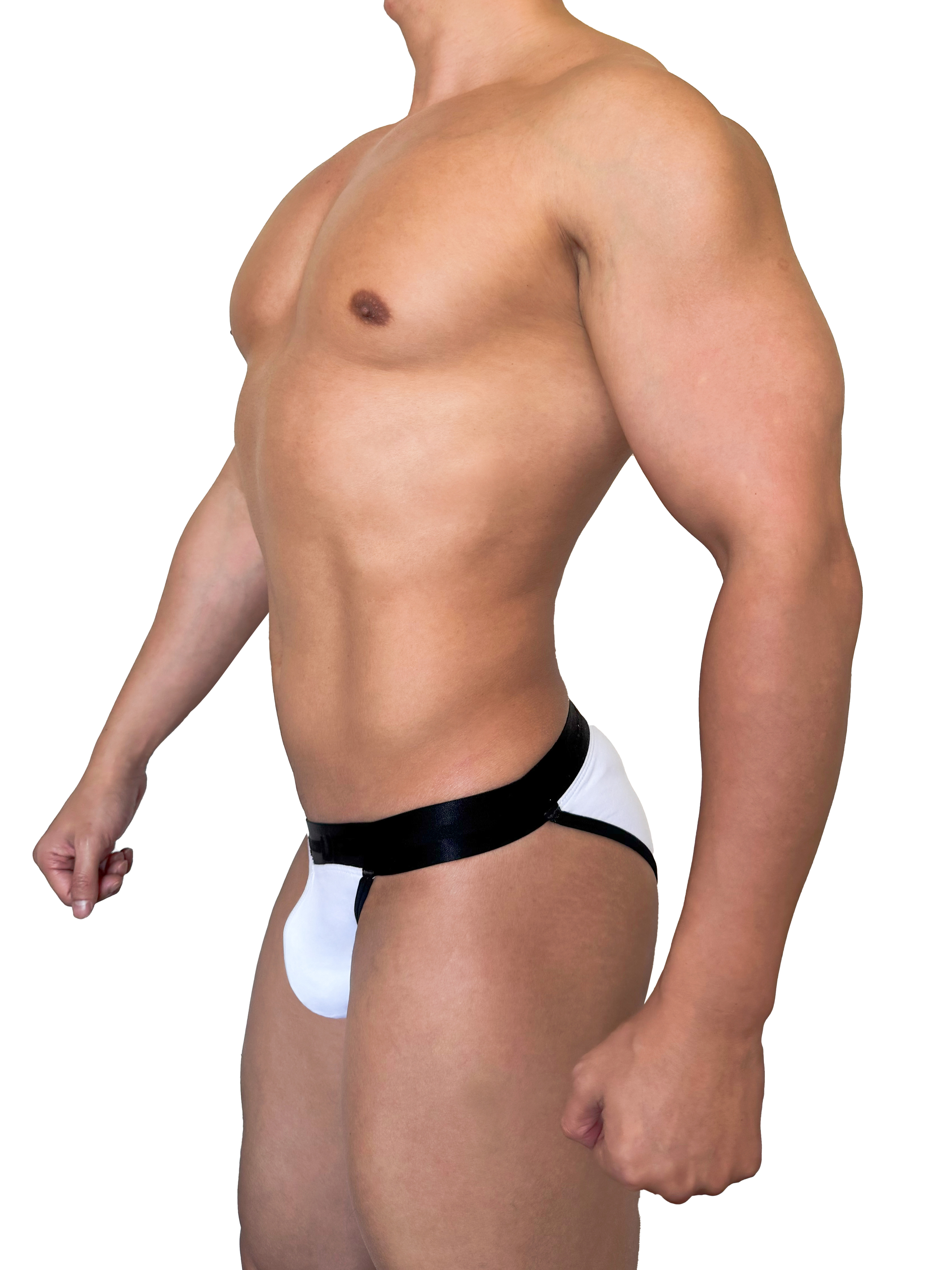 2025 全新系列 - Intercross 極小前幅 迷你三角內褲 白/黑