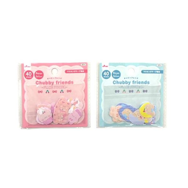 貼紙玩具/Chubby Friends 40入