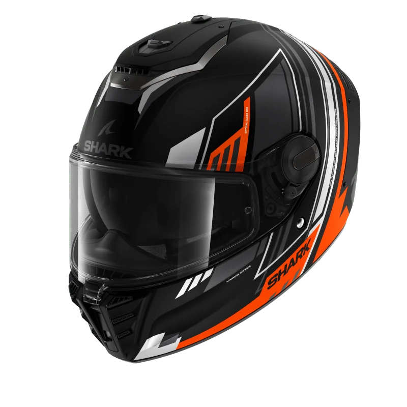 SHARK SPARTAN RS BYHRON 黑橘 彩繪
