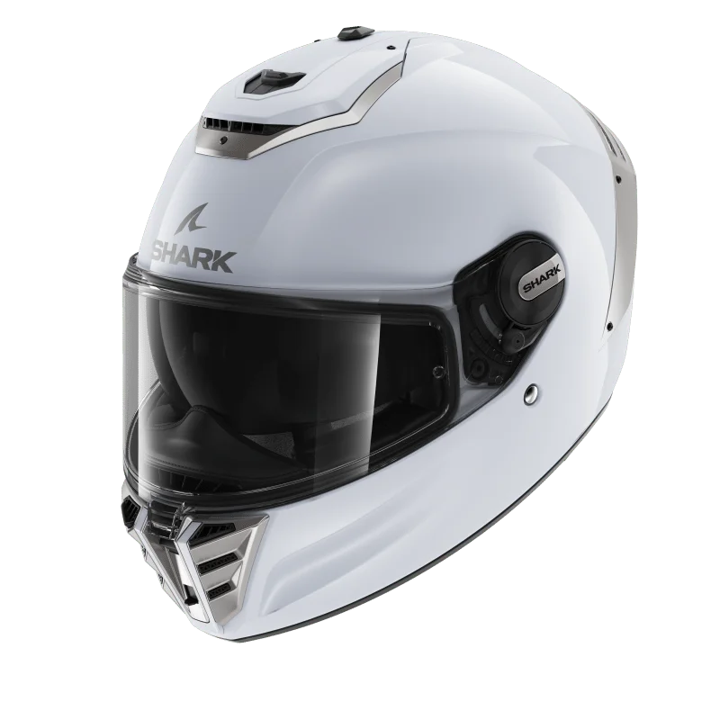 SHARK SPARTAN RS BLANK 亮光白 素色