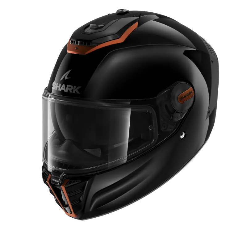 SHARK SPARTAN RS BLANK 亮光黑 素色