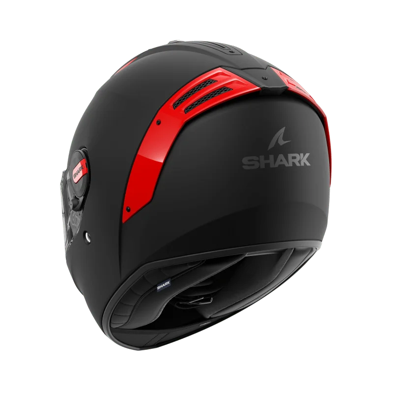 SHARK SPARTAN RS BLANK 消光黑紅 素色