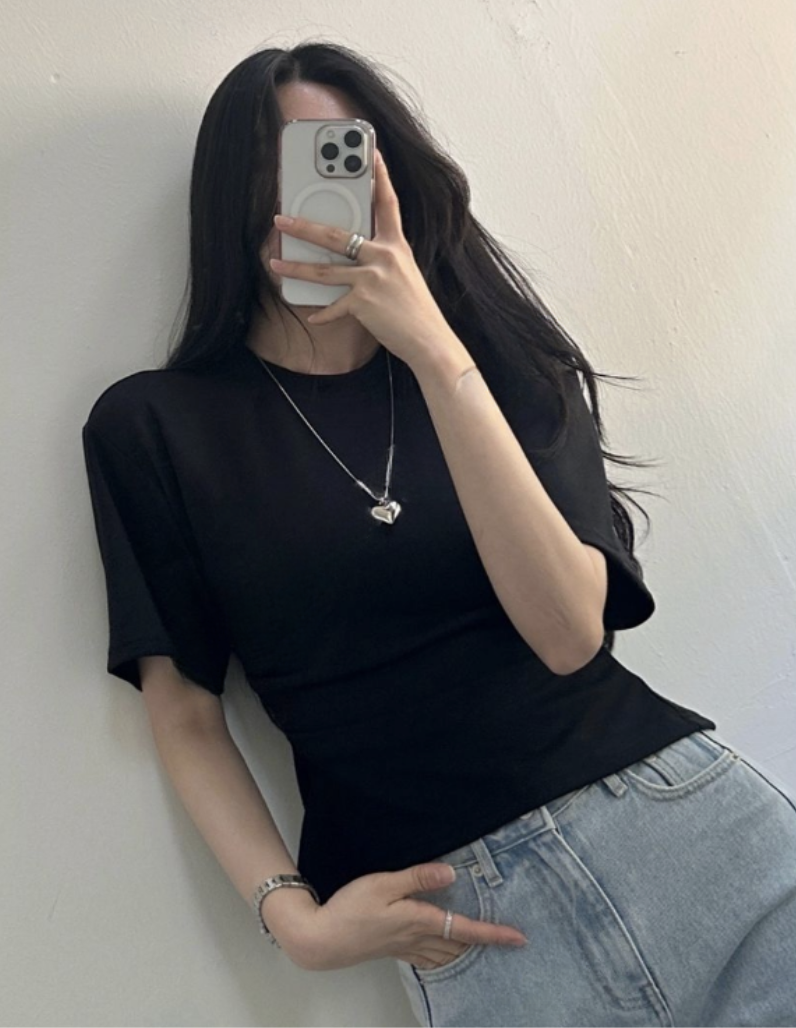 [現貨] Rae 腰抓褶後開衩上衣 [ 4色 / Free ]