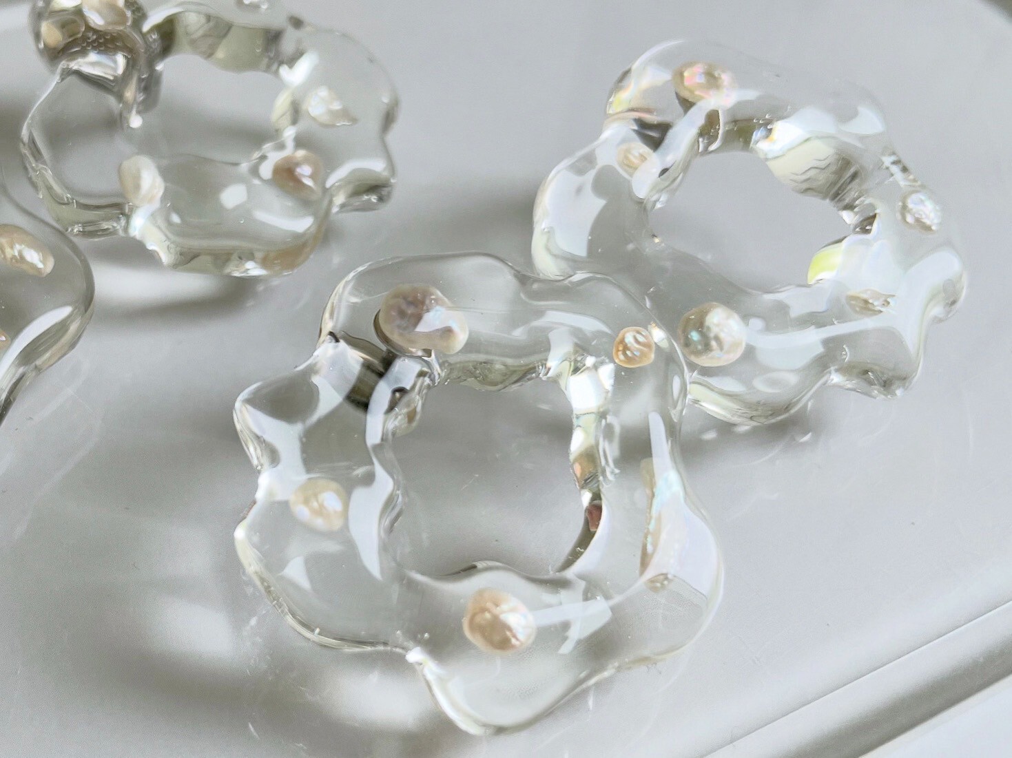 [marumo] uneune pearl | 耳針 | NO.2